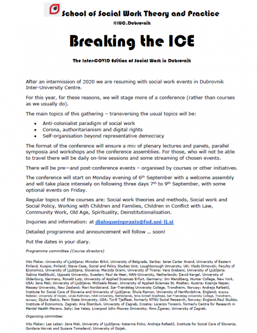 Breaking the ICE