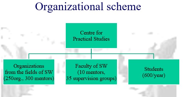 CPŠ - Organizational scheme